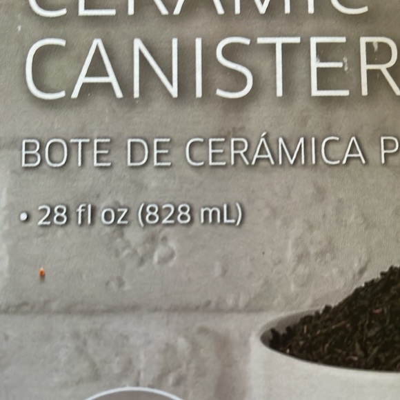 Crofton Kitchen Crofton Ceramic Tea Canister With Ceramic Spoon Aldi Poshmark